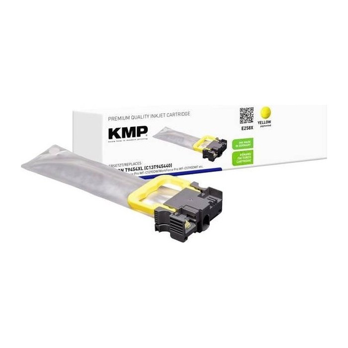 KMP E258X gelb Druckerpatrone kompatibel zu EPSON T9454