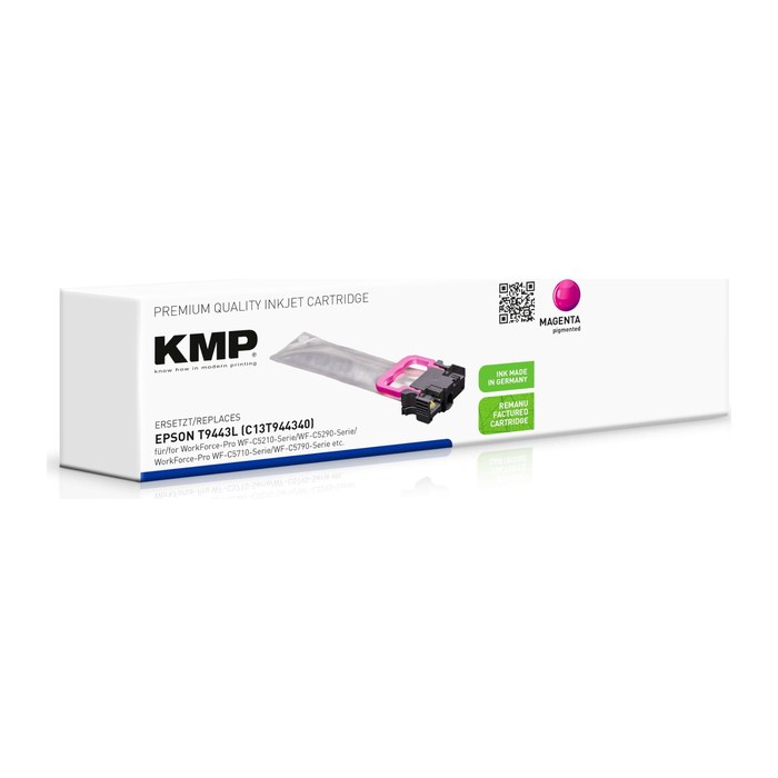 KMP  magenta Druckerpatrone kompatibel zu EPSON T9443L