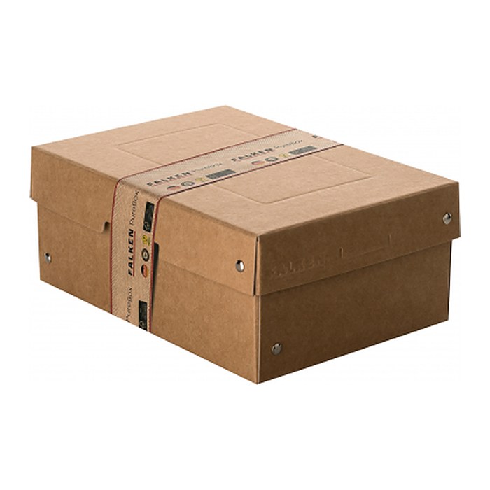 FALKEN PURE Aufbewahrungsbox 4,5 l braun 18,0 x 25,0 x 10,0 cm, 1 St.