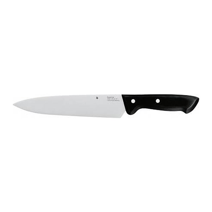 WMF Kochmesser Classic Line silber, schwarz glänzend, Klinge: 20,0 cm, 1 St.