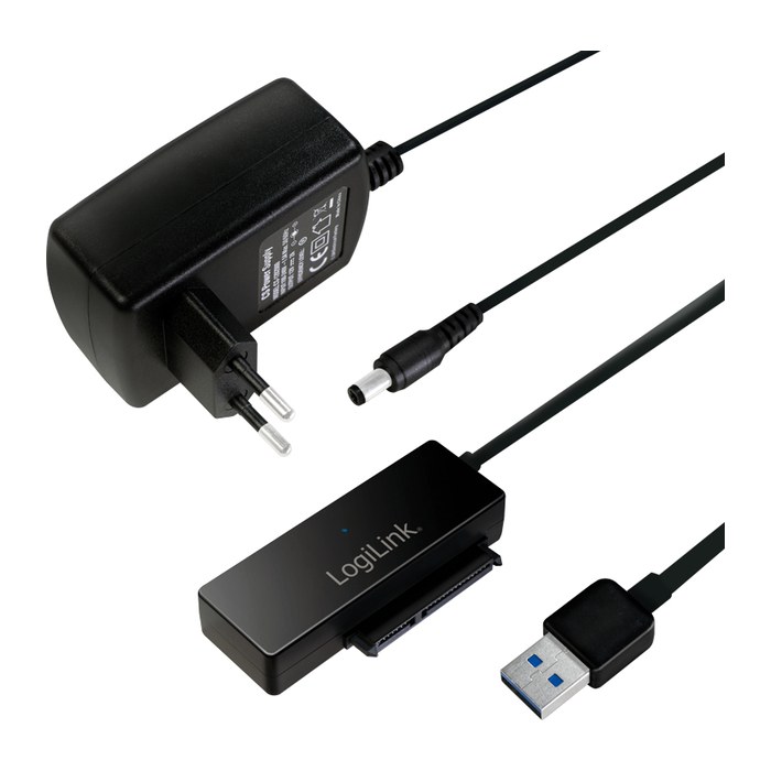 Logilink Adapter USB 3.0 > SATA mit OTB m. NT