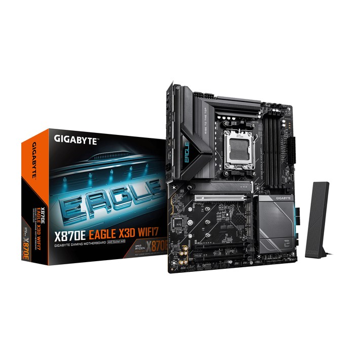 Gigabyte X870E Eagle X3D WiFi7 (X870E,AM5,ATX,DDR5)