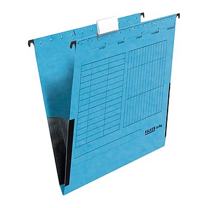 FALKEN Hängetaschen UniReg blau, 25 St.