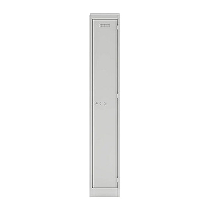 BISLEY Spind lichtgrau PL3050S1645, 1 Schließfach 30,0 x 50,0 x 180,0 cm