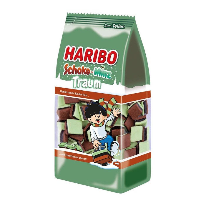 HARIBO Schoko-Minz Traum Lakritz 300,0 g, 1 St.