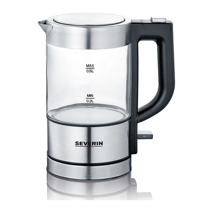 SEVERIN Wasserkocher WK 3472 transparent 0,5 l 1100 W