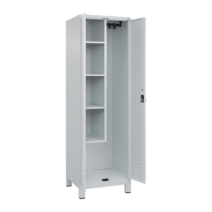 CP Putzmittelschrank Classic Plus 080110-00 S10009 lichtgrau 4 Fachböden 60,0 x 50,0 x 195,0 cm, aufgebaut, 1 St.