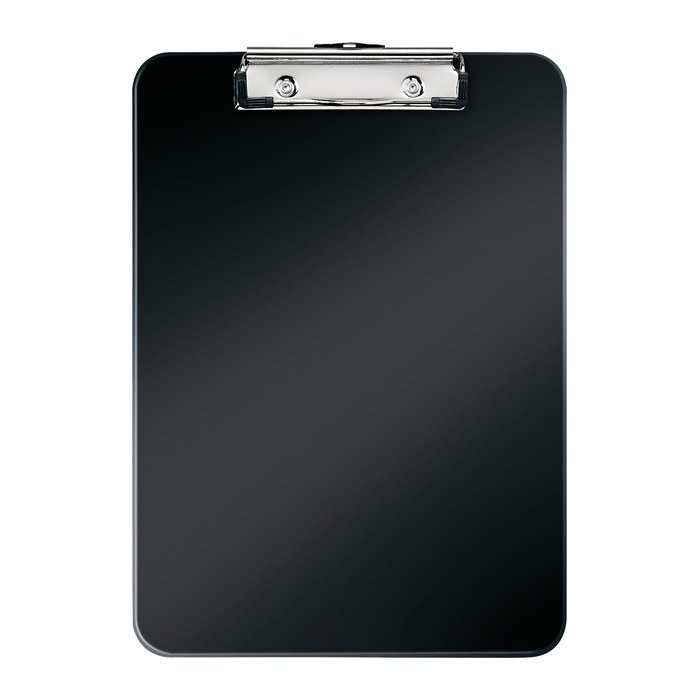 LEITZ Klemmbrett WOW 3971 DIN A4 schwarz Kunststoff, 1 St.