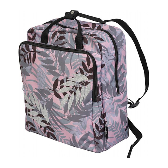FABER-CASTELL Rucksack Daily Sparkle Kunststoff grau