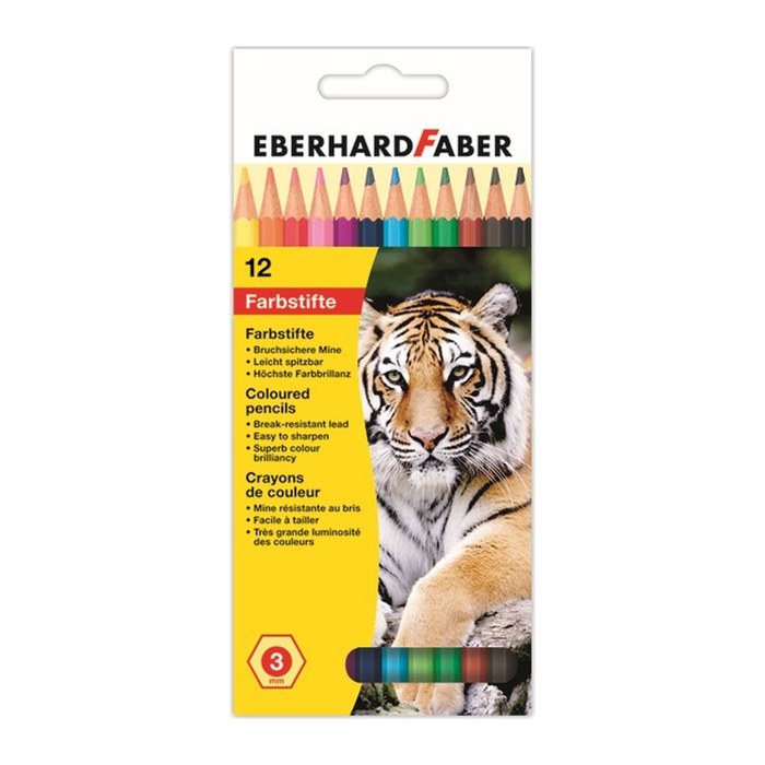 EBERHARD FABER Buntstifte farbsortiert, 12 St.
