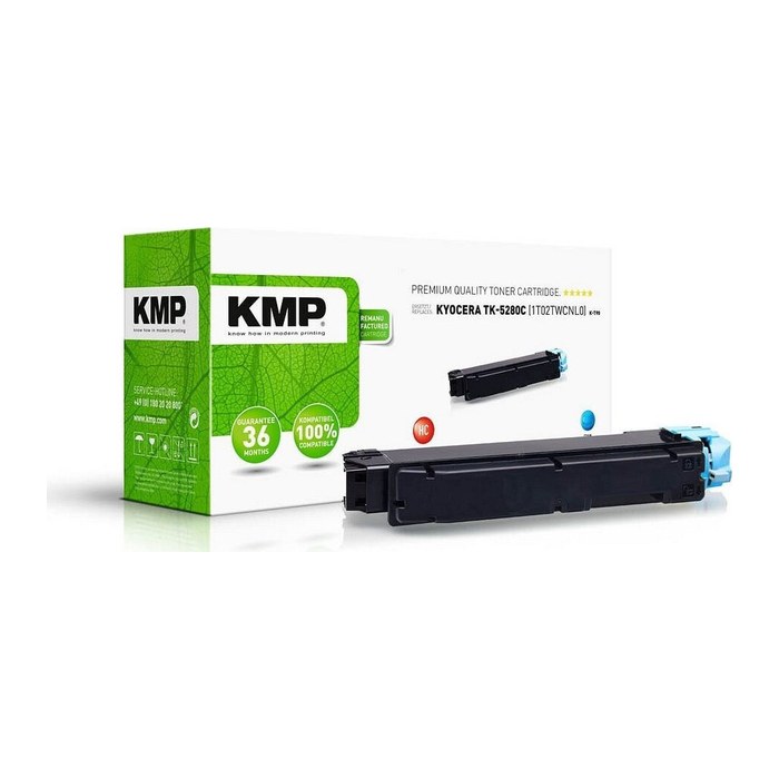 KMP K-T90 cyan Toner kompatibel zu KYOCERA TK-5280C