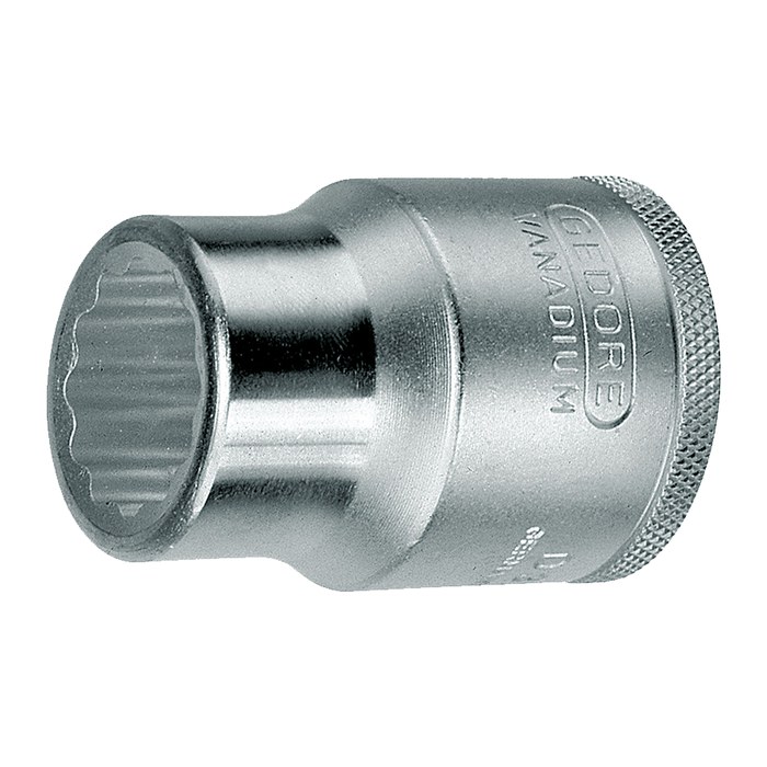GEDORE 12-kant Steckschlüsseleinsatz Größe: 3/4 Zoll 46,0 mm