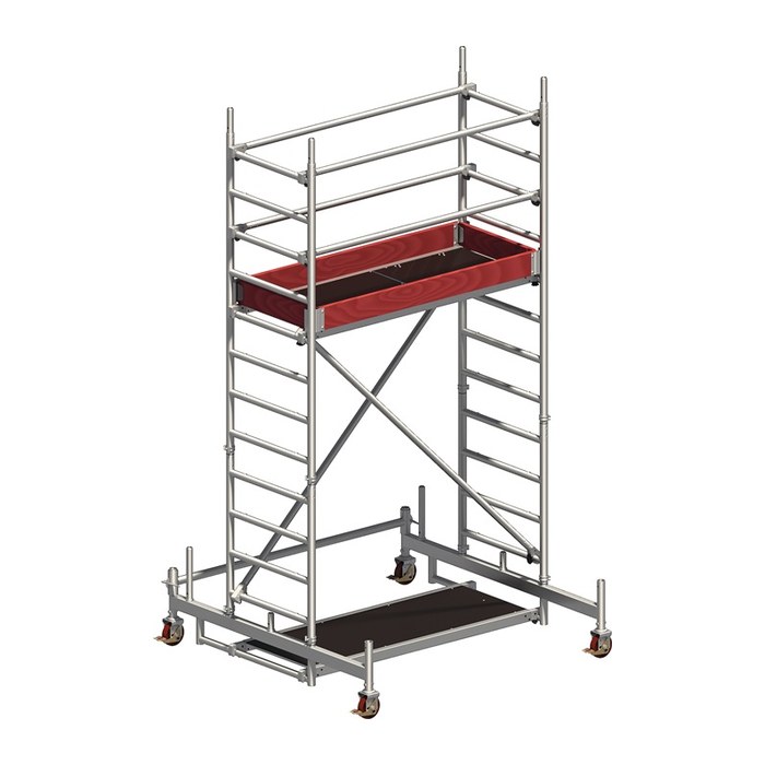Layher Gerüst 1403 Uni Leicht P2 max. Arbeitshöhe 4,26 m
