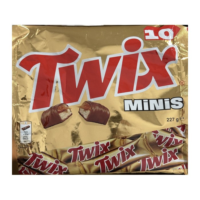 TWIX Minis Schokoriegel 10 St./ 227,0 g, 1 St.