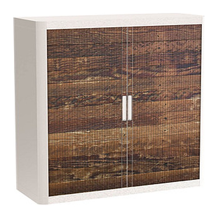PAPERFLOW easyOffice Industrial Rollladenschrank 62498 2 Fachböden 110,0 x 41,5 x 104,0 cm