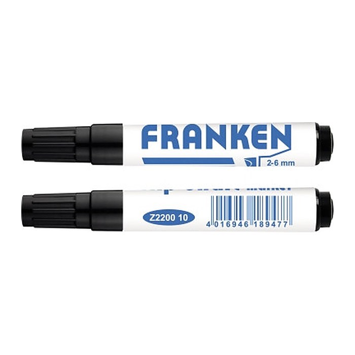FRANKEN Flipchart-Marker schwarz 2,0 - 6,0 mm, 1 St.