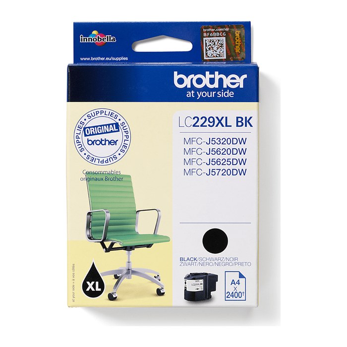 brother LC-229XLBK schwarz Druckerpatrone
