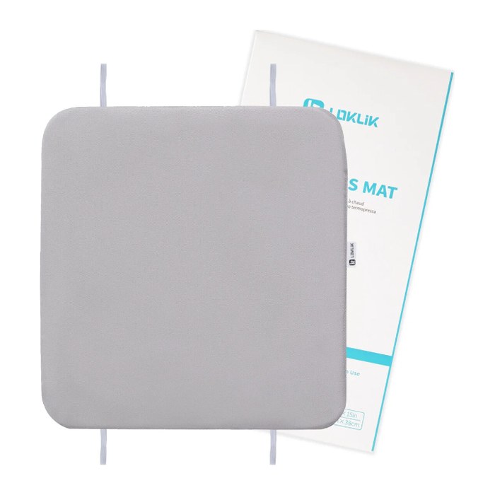 LOKLiK Wärmeschutzmatte für Transferpresse schützt Arbeitsoberflächen vor Hitze 380 x 380 mm (14,96 x 14,96 Zoll) , 1 St.