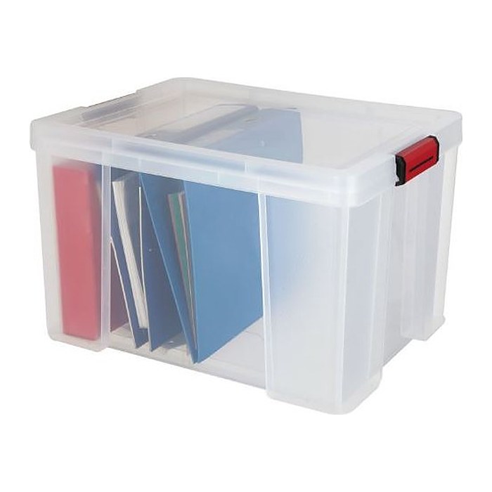 PAPERFLOW CLIP`N STORE Aufbewahrungsbox 45,0 l transparent 50,0 x 39,0 x 32,5 cm, 1 St.
