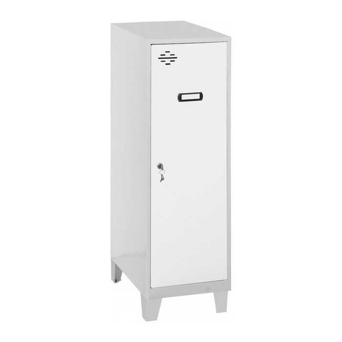 Simonrack Spind SIMONLOCKER DISM grau, weiß 8425437122026, 1 Schließfach 40,0 x 50,0 x 101,5 cm