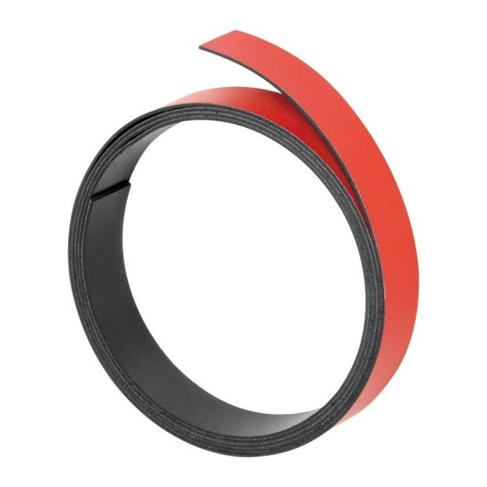 FRANKEN Magnetband rot 2,0 cm x 1,0 m, 1 St.