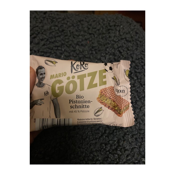 KoRo® Bio Pistazienschnitte Schokoriegel 12x 22,0 g, 12 St.