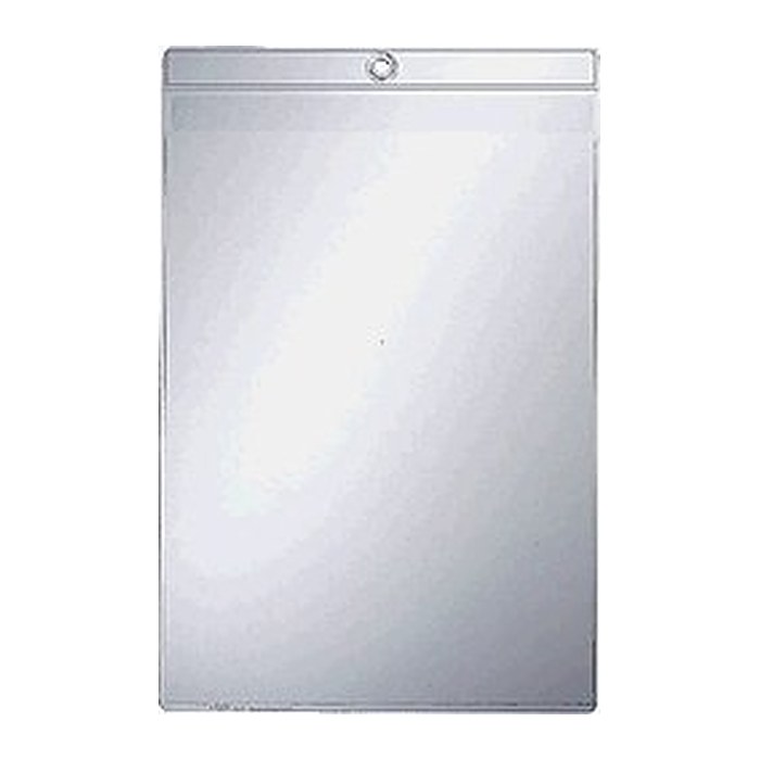 LEITZ Sichttaschen 4095 DIN A5 transparent genarbt 0,18 mm, 10 St.