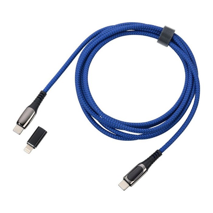 TROIKA Ladekabel SPEEDY XL blau