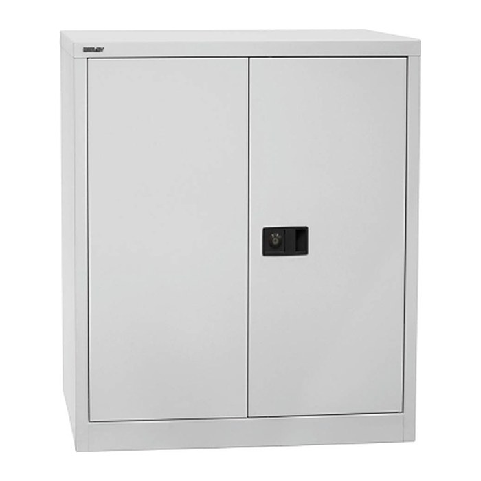BISLEY Stahlschrank Universal E402A01G645 lichtgrau 1 Fachboden 91,4 x 40,0 x 100,0 cm, aufgebaut, 1 St.