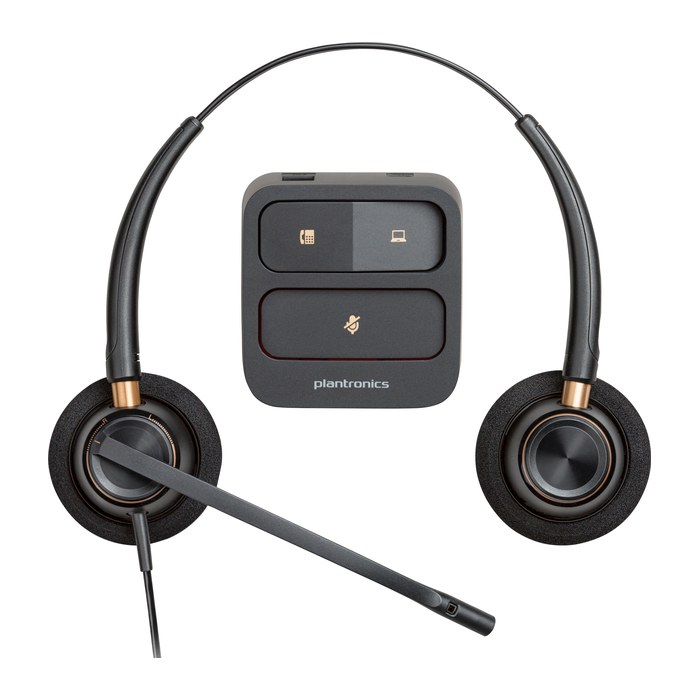 poly HW520 EncorePro Headset schwarz