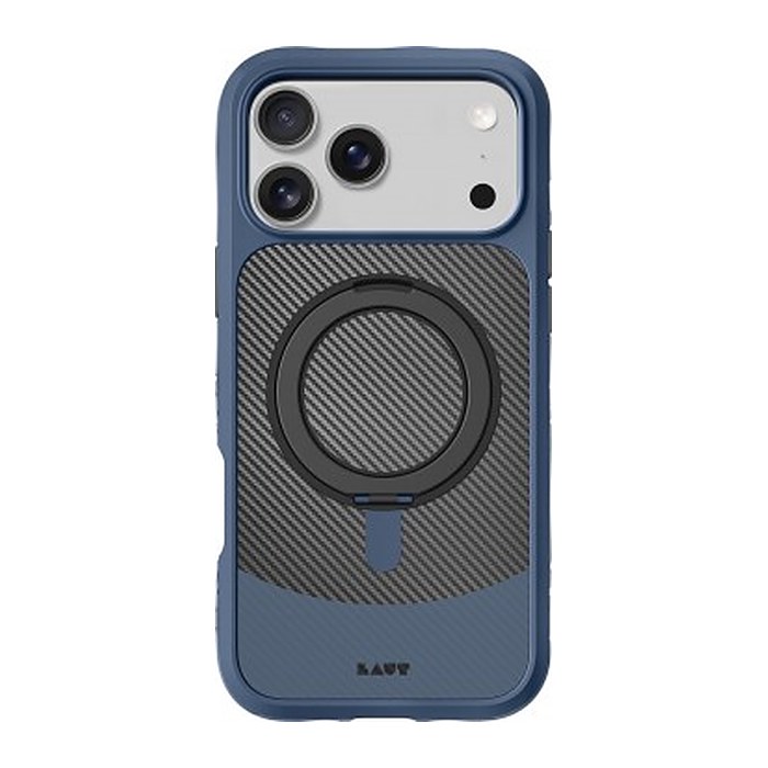 LAUT CARBON MATTER for iPhone 17 Pro Max - Frozen Blue