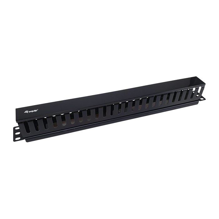 Equip 19" Kabelmanagement RW abnehm. ABS 1U RAL9005