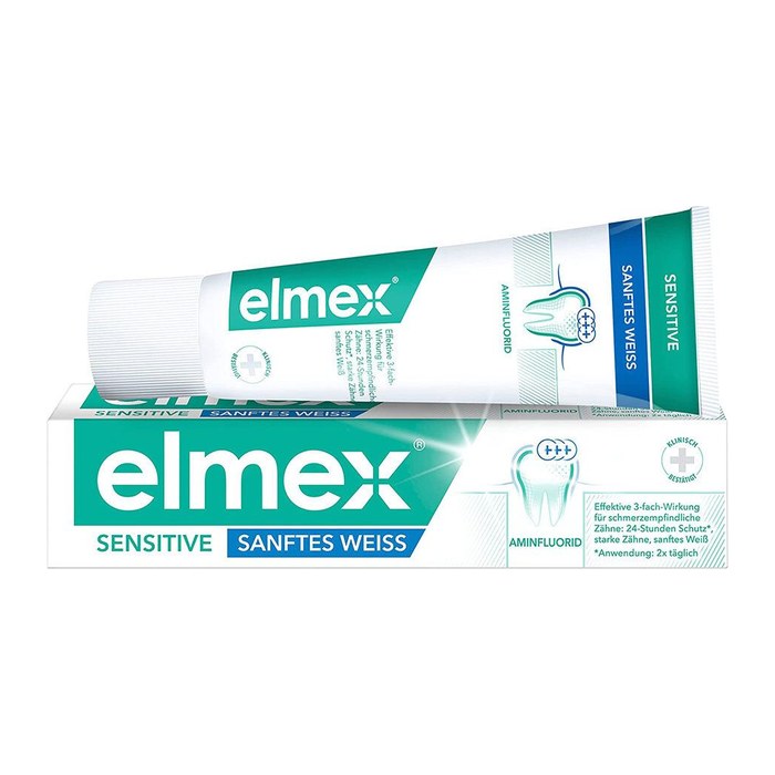 elmex SENSITIVE Sanftes Weiss Zahnpasta 75 ml