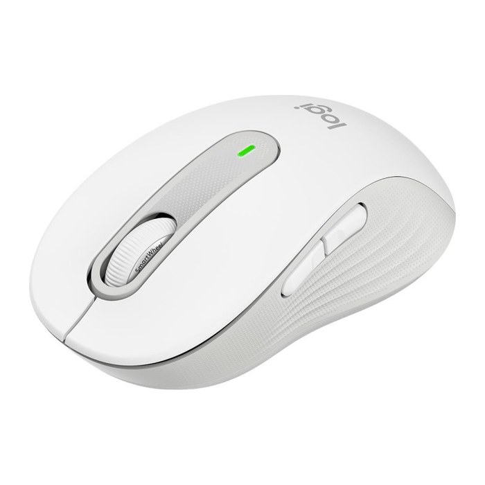 Logitech Signature M650 M Maus kabellos weiß
