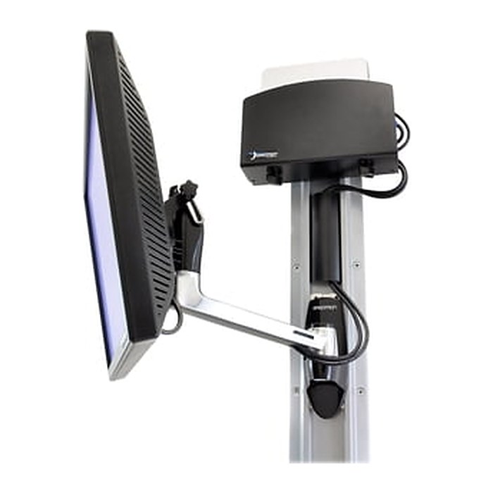 ergotron TV-Wandhalterung LX HD Wand-Schwenkarm silber