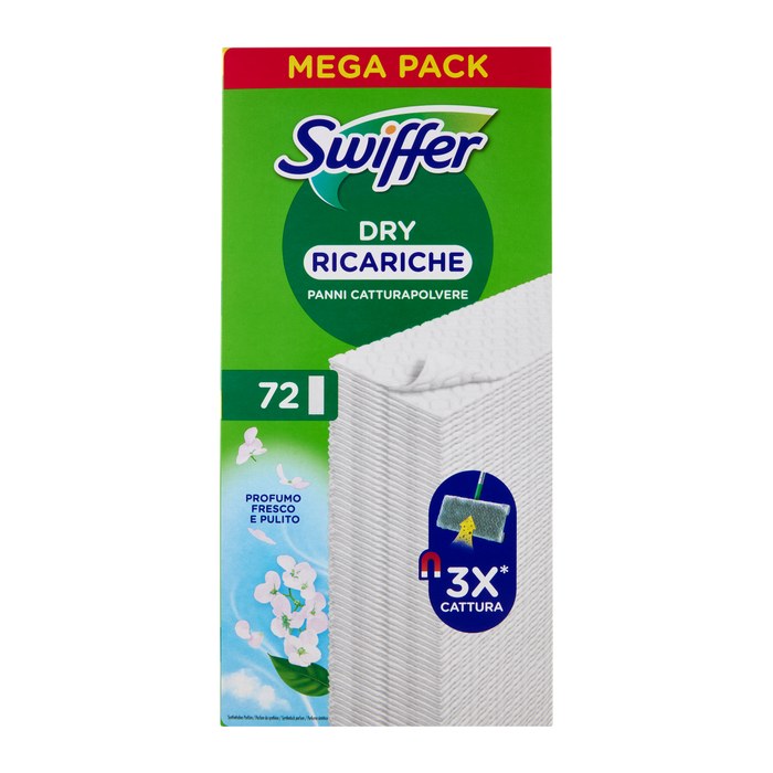 Swiffer DRY REFILLS Bodentücher, 72 St.
