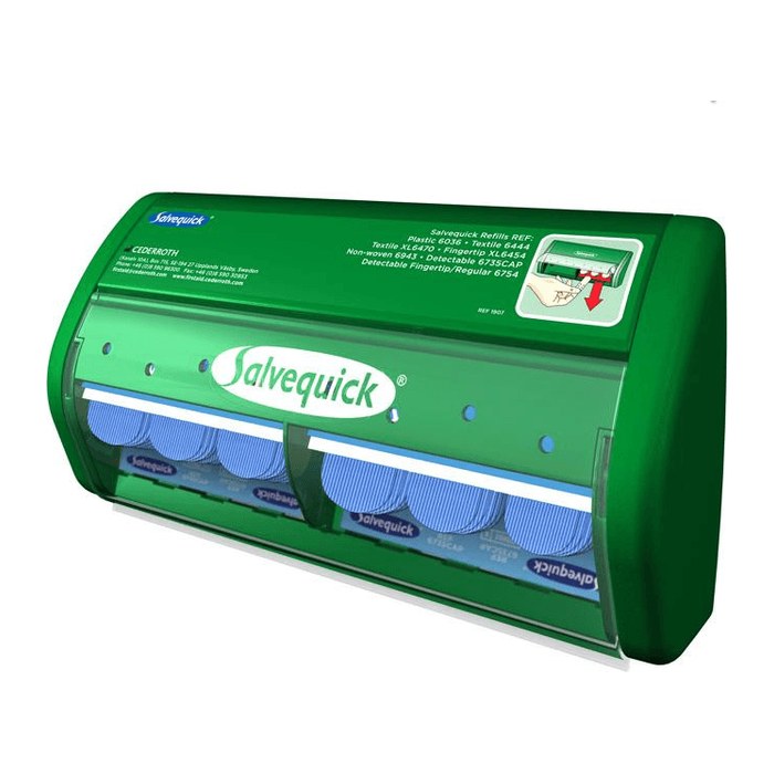 Salvequick® Pflasterspender 1009072 grün Kunststoff, 1 St.