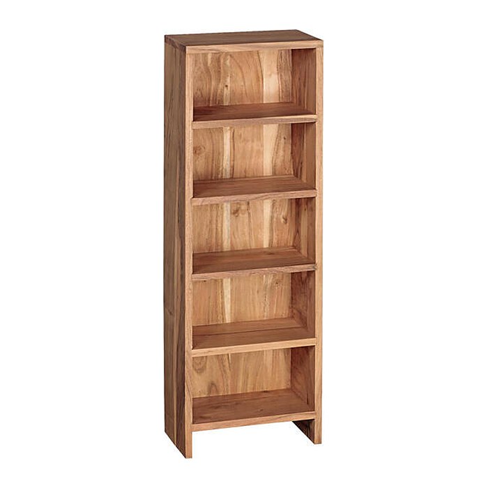 WOHNLING Bücherregal akazie 30,0 x 17,0 x 90,0 cm, 1 St.