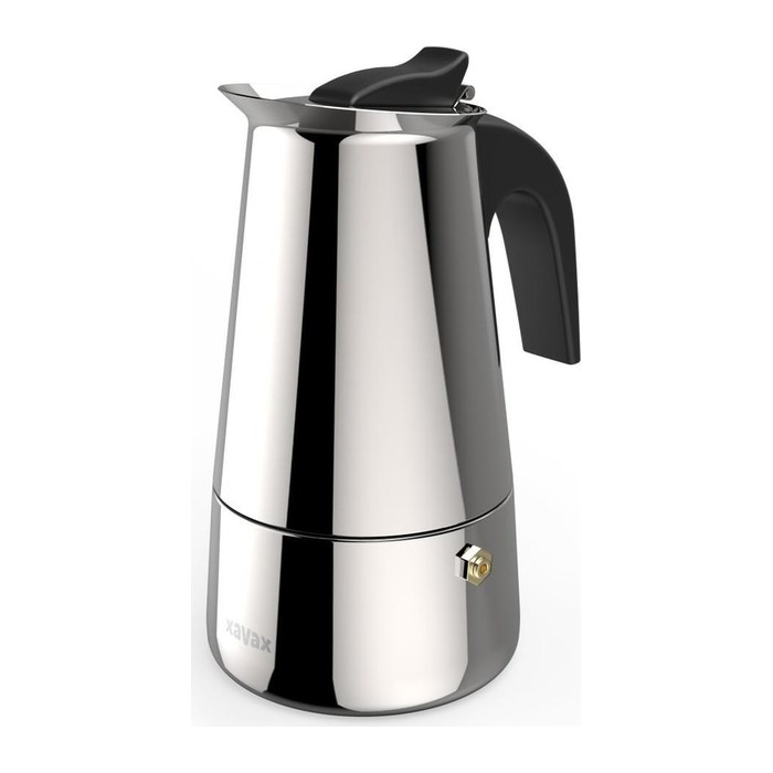 xavax® Espressokocher silber, 4 Tassen