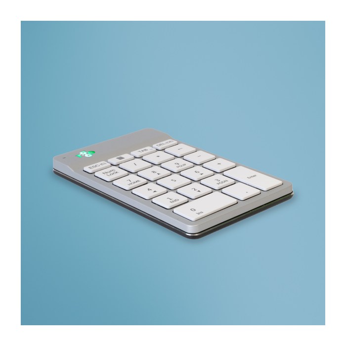 R-Go Nummernblock Numpad Break kabellos weiß
