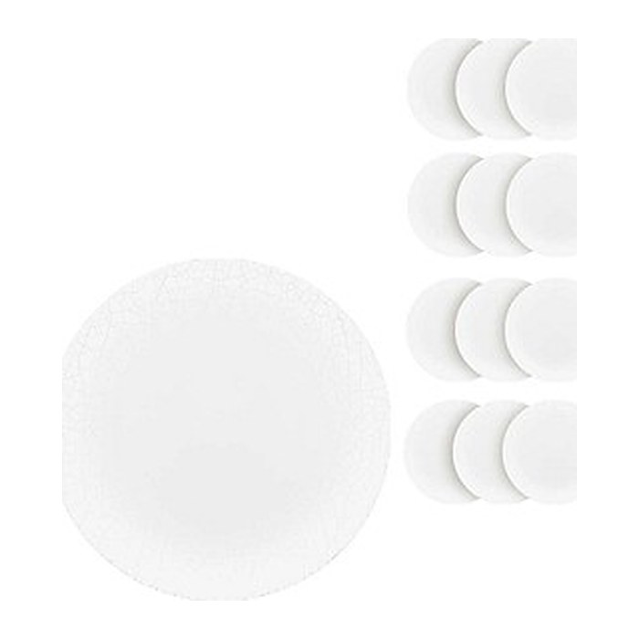 BAUSCHER Teller SMART CRUST coup weiß Ø 20,0 cm, 12 St.