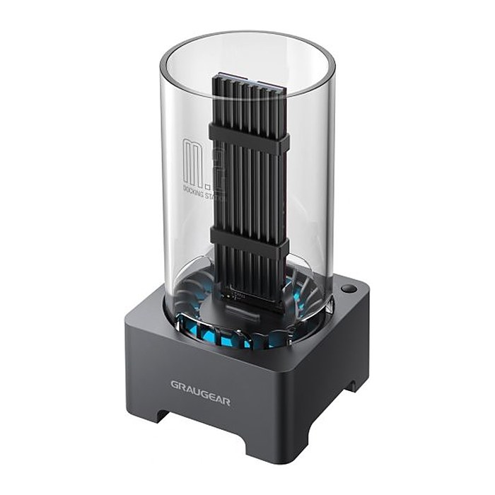 GRAUGEAR Docking Station für M.2 SSD NVMe/NGFF
