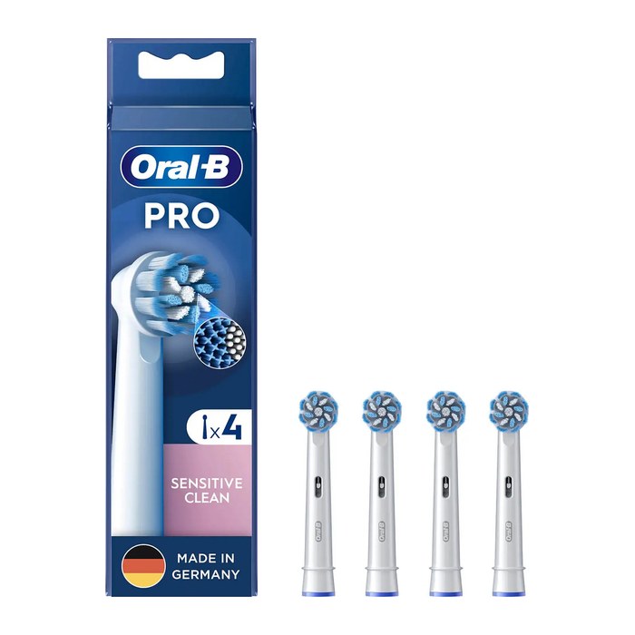Oral-B PRO Sensitive Clean Zahnbürstenaufsätze, 4 St.