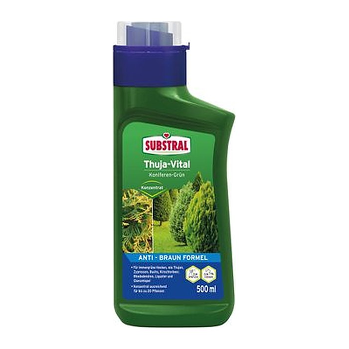 SUBSTRAL® Thuja-Vital Baum- und Strauchdünger 0,5 l