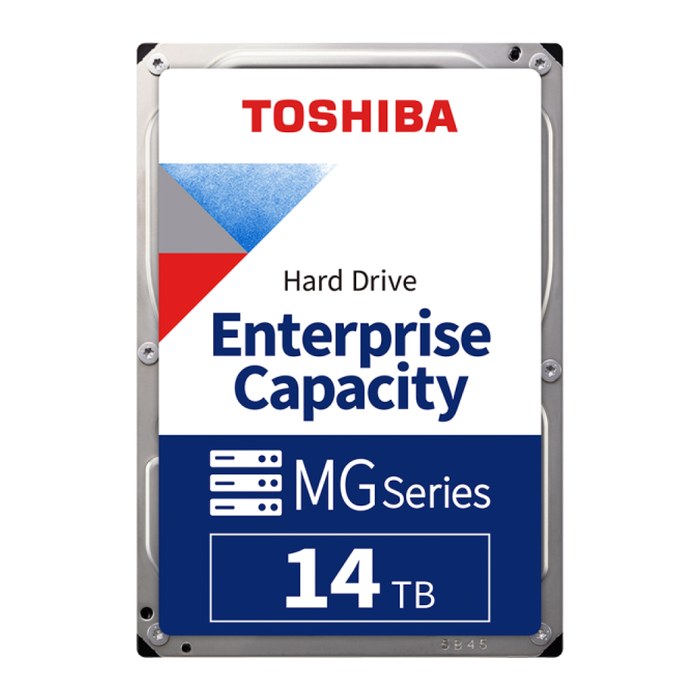 Toshiba 8.9cm (3.5") 14TB SATA3 Enterprise Cap. 7200RPM 512E