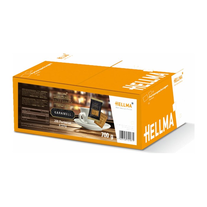 HELLMA Edles Karamell Kekse 700,0 g, 200 St.