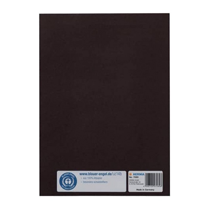 HERMA Heftumschlag glatt braun Papier DIN A5, 1 St.