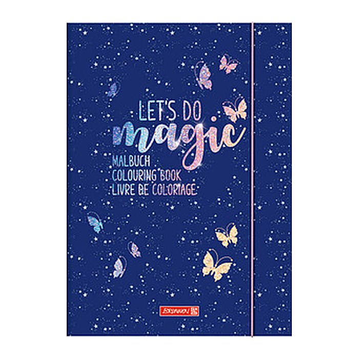BRUNNEN Magic Butterfly Malbuch, 1 St.