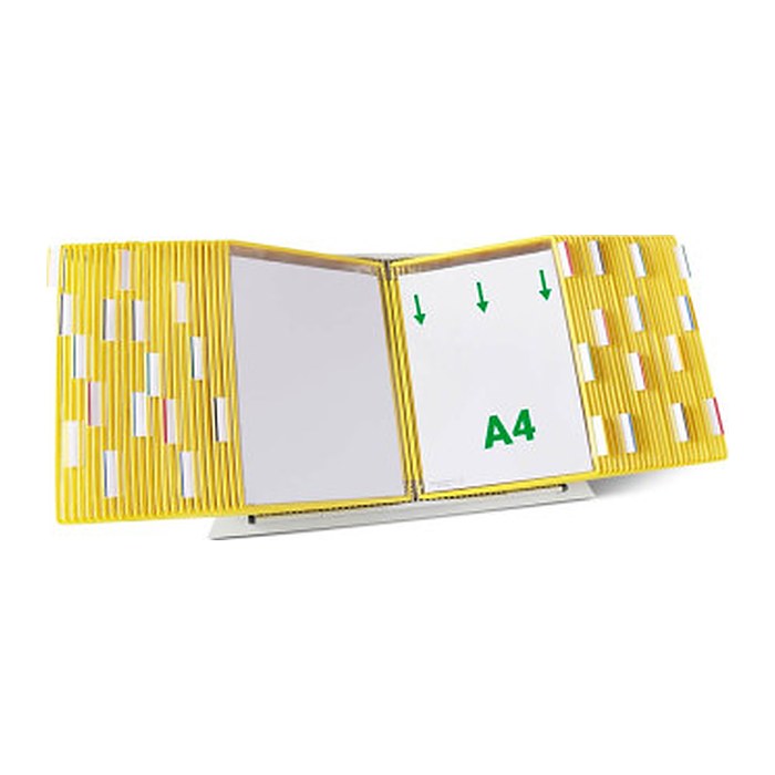 tarifold Sichttafelsystem 434504 DIN A4 gelb mit 50 St. Sichttafeln, 1 St.