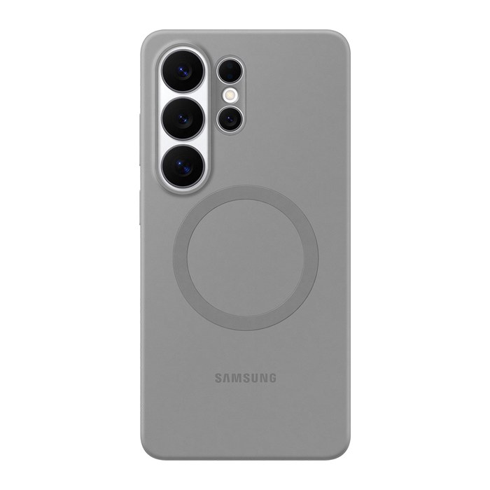 Samsung Smartphone Silicon Magnet Case Grey for S26 Ultra